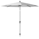 Platinum Riva parasol rond 250cm | Lichtgrijs