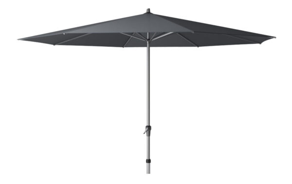Platinum Riva parasol rond 400cm | Antraciet
