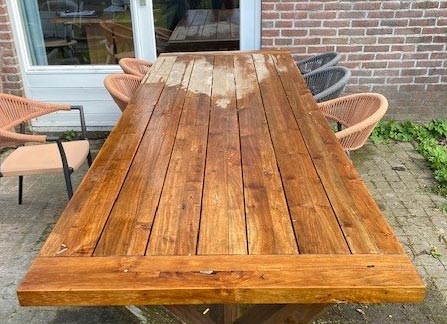 Langskomen zeker stil Teakhout, wel of niet onderhouden? | Tuinmeubelen kopen? Al 75 jaar uw  tuinmeubelspecialist | De Vries XL Tuinmeubelen