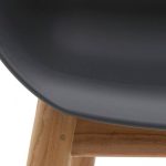 Detail van de kunstof kuip van een Hartman Sophie