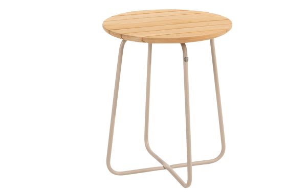 4 Seasons Outdoor Verdi bijzettafel rond 45 cm (H 55) | Teak