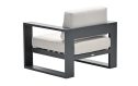 Achterzijde van de Garden Impressions Cube loungestoel