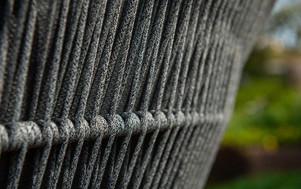 Rope detail van een tuinstoel