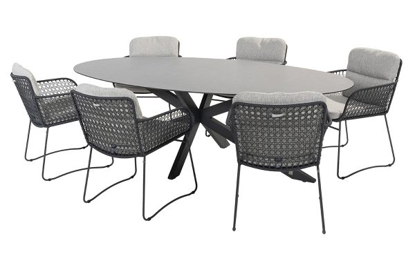 4 Seasons Outdoor Aprilla Privada dining tuinset