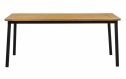 AppleBee Elle dining table 180 x 90 cm | Teak/Black