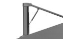 Gasveer van parasol constructie