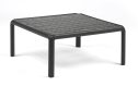 Nardi Komodo tafel met glas | Antraciet