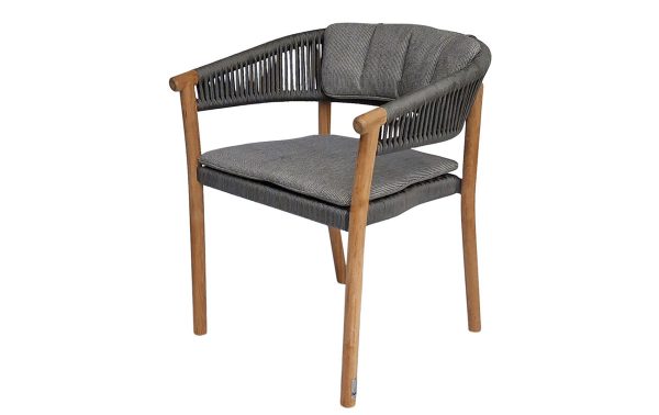 Traditional Teak Marcella dining tuinstoel | Ash