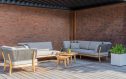 Traditional Teak Marcella lounge tuinbank als onderdeel van een loungeset