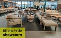 Taste by 4SO Olivia stoel-bank loungeset in onze showroom in Roden