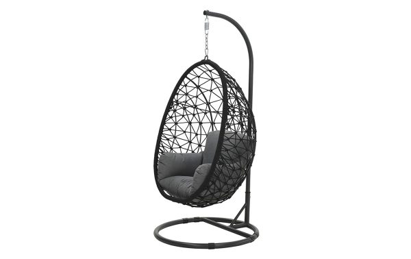 Garden Impressions Panama tuin hangstoel | Zwart