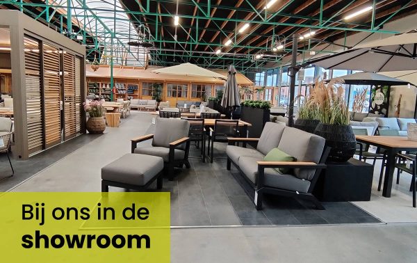 4 Seasons Outdoor Capitol in onze showroom in Roden