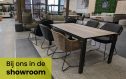 4 Seasons Outdoor Goa tuin eettafel bij De Vries XL Tuinmeubelen in de showroom