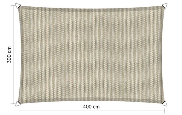 Shadow comfort rechthoek Sahara Sand