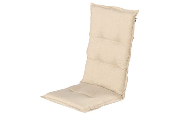 Hartman Bahama hoge rug tuinkussen 123x50x10cm | Beige