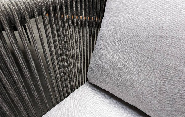 Chill out Aldina dining stoel rope detail