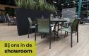 Chill out Aria stapelstoel bij ons in de showroom