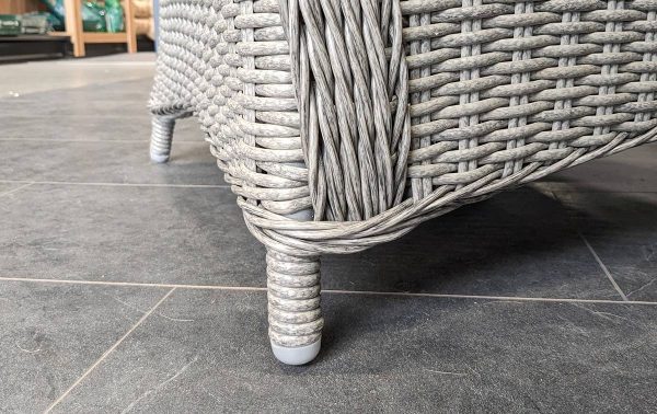 Chill-Out Galgary dining tuinstoel | Blended Grey detail poot