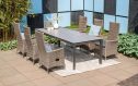 Tuinset met een Domingo tuintafel