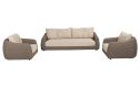 4 Seasons Outdoor Maxime loungebank met 2 loungestoelen