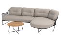 Taste by 4 Seasons Rhodos loungeset met bijzettafel