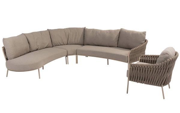 4 Seasons Outdoor Comino loungeset zonder tafel