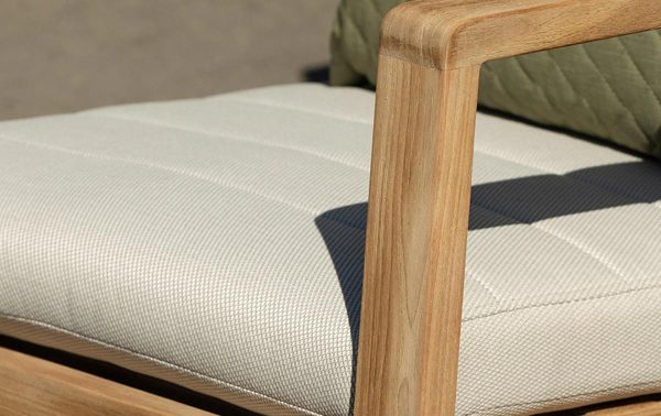 Life Outdoor Living Laguna loungestoel detail teakhout