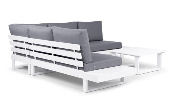 Life Outdoor Living Ibiza loungeset wit achterzijde