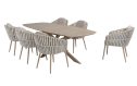 Taste by 4SO Eva diningset met Prado 240 tafel | Latte
