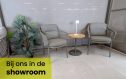4 Seasons Outdoor Jura bistroset | Olive bij ons in de showroom