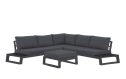 Life Outdoor Living Montana loungeset | Lava / All weather Carbon