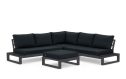 Life Outdoor Living Montana loungeset | Lava / Soltex grafiet