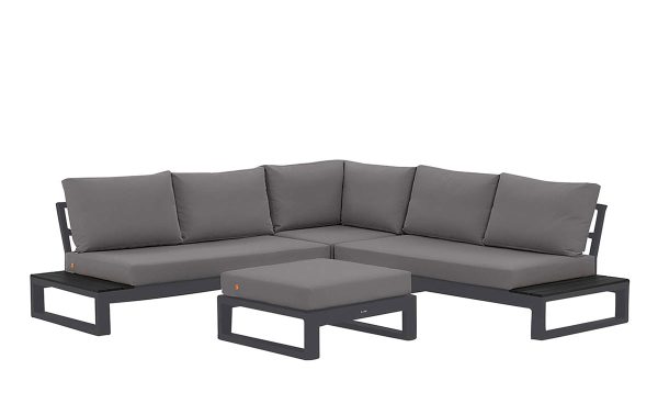Life Outdoor Living Montana loungeset | Lava / Soltex mistgrijs