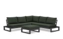 Life Outdoor Living Montana loungeset | Lava / All weather Mosgroen