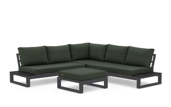 Life Outdoor Living Montana loungeset | Lava / All weather Mosgroen