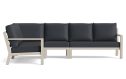 Life Outdoor Living Timber loungeset | Beige / All weather Carbon