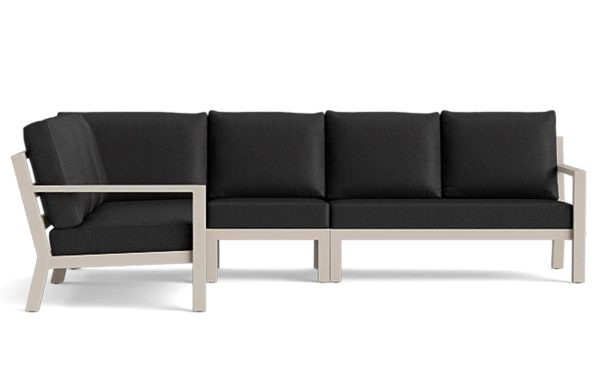 Life Outdoor Living Timber loungeset | Beige / Soltex grafiet