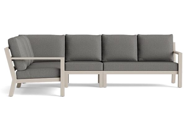 Life Outdoor Living Timber loungeset | Beige / Soltex mistgrijs