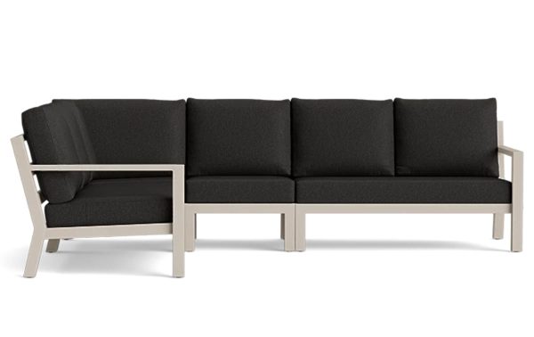 Life Outdoor Living Timber loungeset | Beige / Comforma basalt