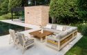 Life Outdoor Himalaya loungeset op een terras