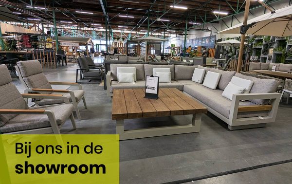 Life Outdoor Living Himalaya loungeset bij ons in de showroom