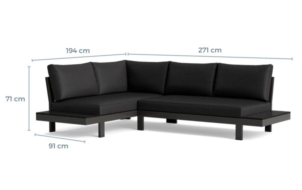 Life Outdoor Living Atlas loungeset | Lava maten
