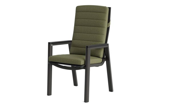 Life Outdoor tuinstoel Milano | Lava/ soltex olijfgroen