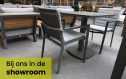 Life Outdoor Living Soho stapelstoel in de showroom