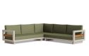 Life Outdoor Living Himalaya loungeset | Beige / Soltex olijfgroen