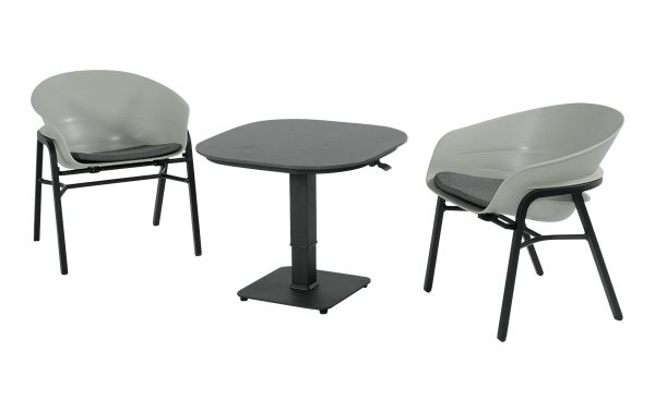 Bistroset van Hartman - Tubb verstelbare diningstoelen met tafel