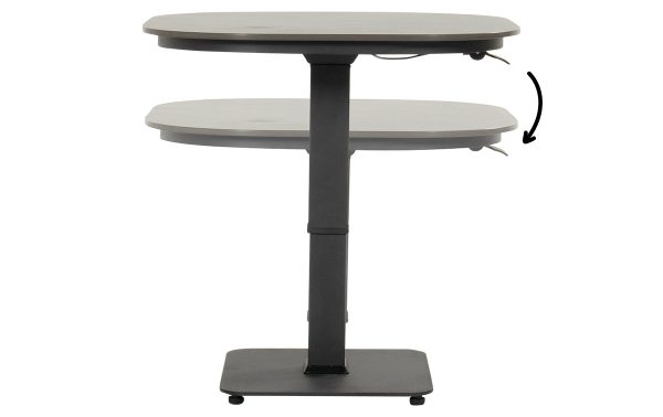 Verschil tussen hoog en laag van de Hartman Tubb tuintafel