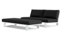 Life Outdoor Living Astor loungeset | Wit / Comforma basalt