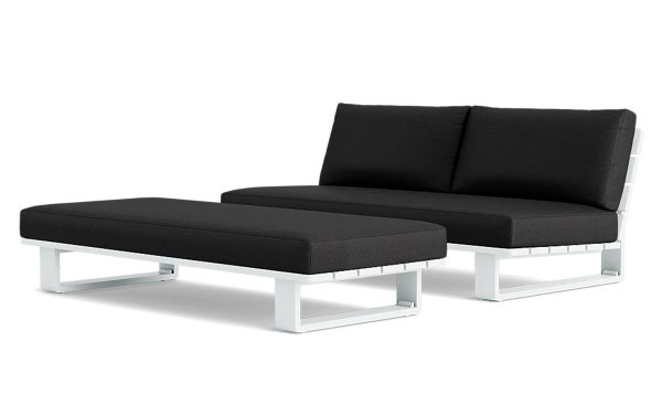 Life Outdoor Living Astor loungeset | Wit / Comforma basalt