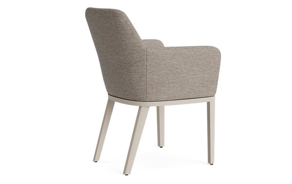 Life Outdoor Living Nuna | Beige tuinstoel achteraanzicht